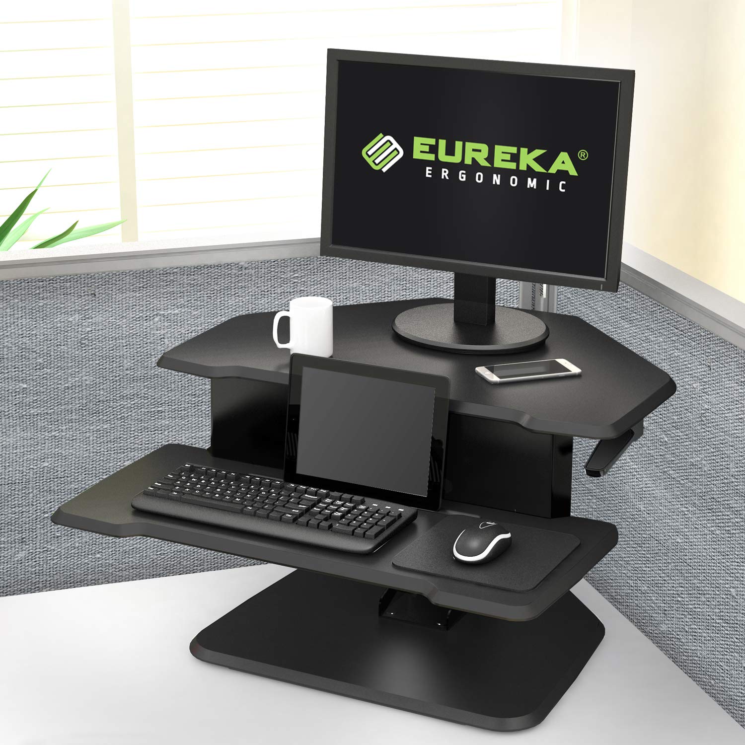 iMovR+Eureka 28” Corner Standing Desk Converter Review