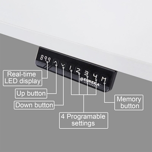 electric standing desk controls