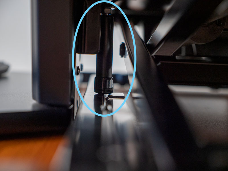 Eureka Electric Standing Desk Converter - Buffer System