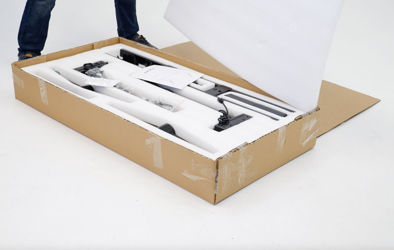 Eureka Ergonomic Height Adjustable Desk - One Box Assembly