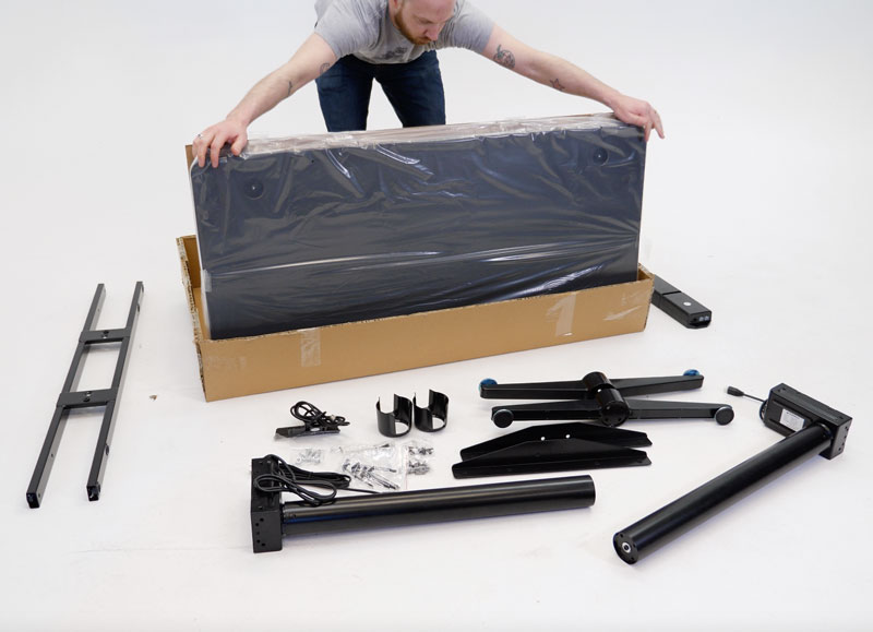 Eureka Ergonomic Height Adjustable Desk - Assembly Process