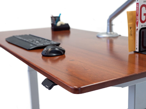 natural wood standing desk reviews