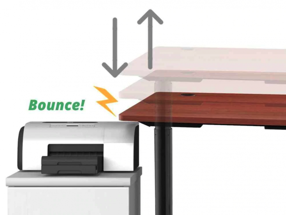 Anti Collision And G Force Detection In Standing Desks