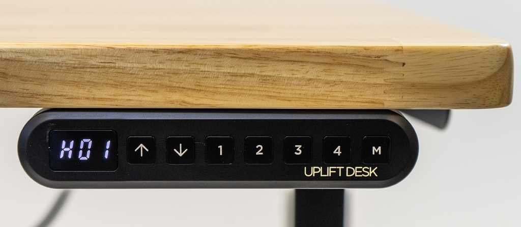 rubberwood standing desk