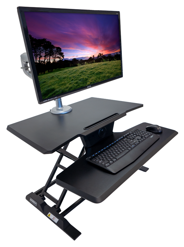 iMovR+Eureka 31.5″ Electric Sit-Stand Converter Review Eureka Electric Standing Desk Converter