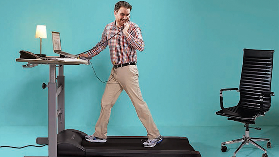 Minimizing "tethered time" on your treadmill desk