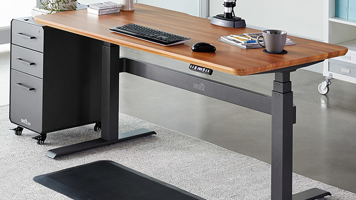 Hipso Adjustable Standing Desk - - 57 x 29