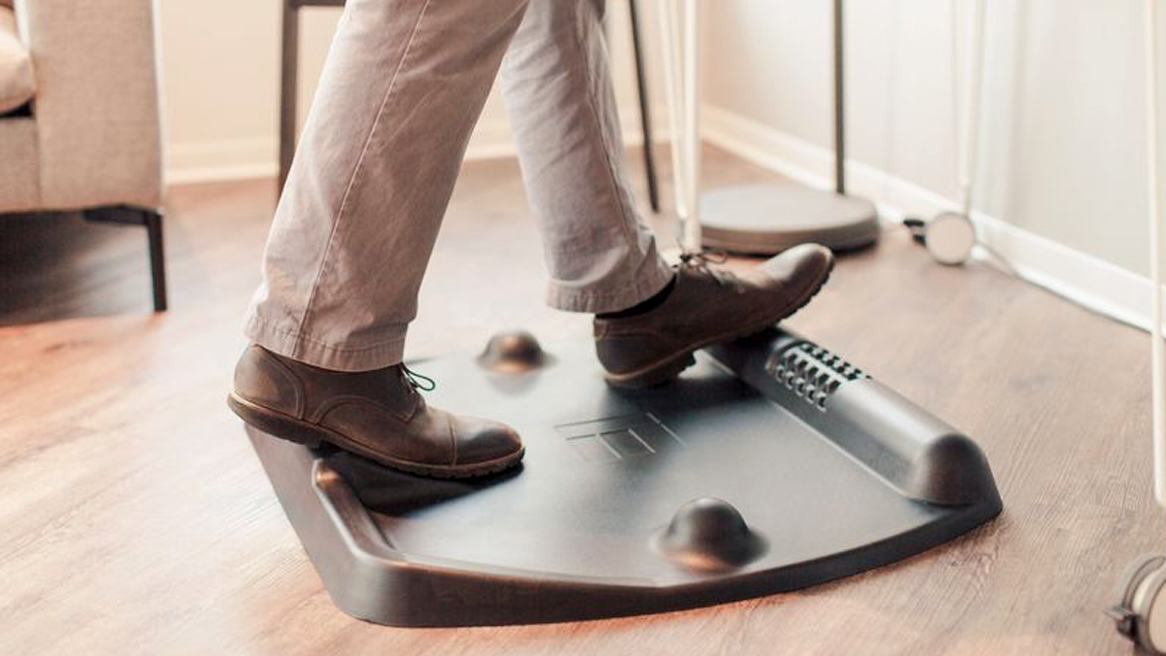 Topo, The Not-Flat Standing Desk Anti-Fatigue Mat with Calculated Ter