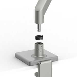 Humanscale M3 monitor arm quick release joint
