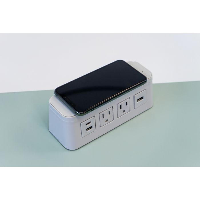 imovr dyna tabletop power block with qi wireless charter usb-a usb-c and ac power outlets reviews