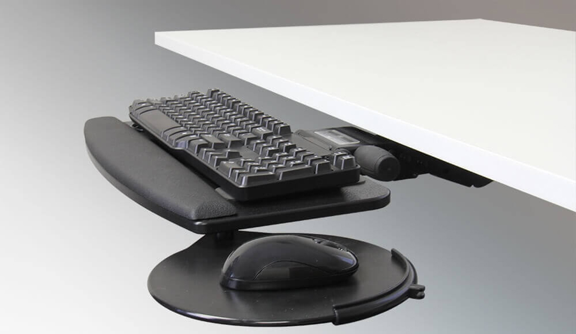 How To Install A Keyboard Tray On A Standing Desk