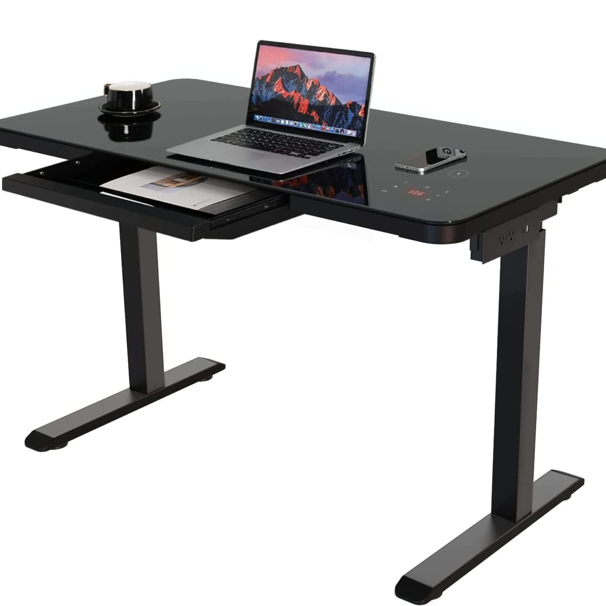 Shallow discount standing desk