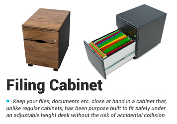 best standing desk cabinets for sale