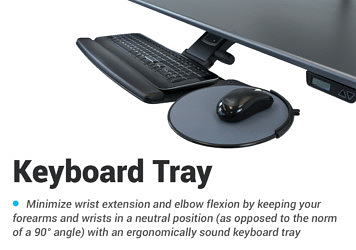 Best ergonomic keyboard trays for sale